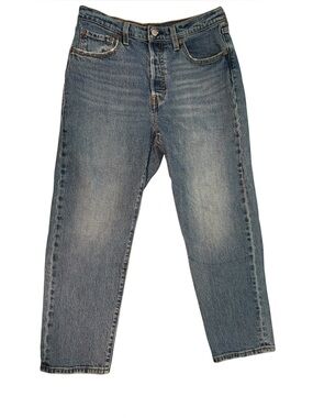Levi’s 501 Blue Denim Jeans 29”x26” Button Fly